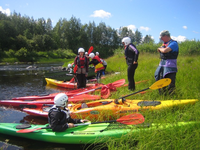 Melontaa Kiiminkijoella